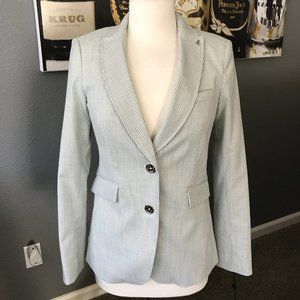 Tommy Hilfiger Blue Pinstripe Blazer
